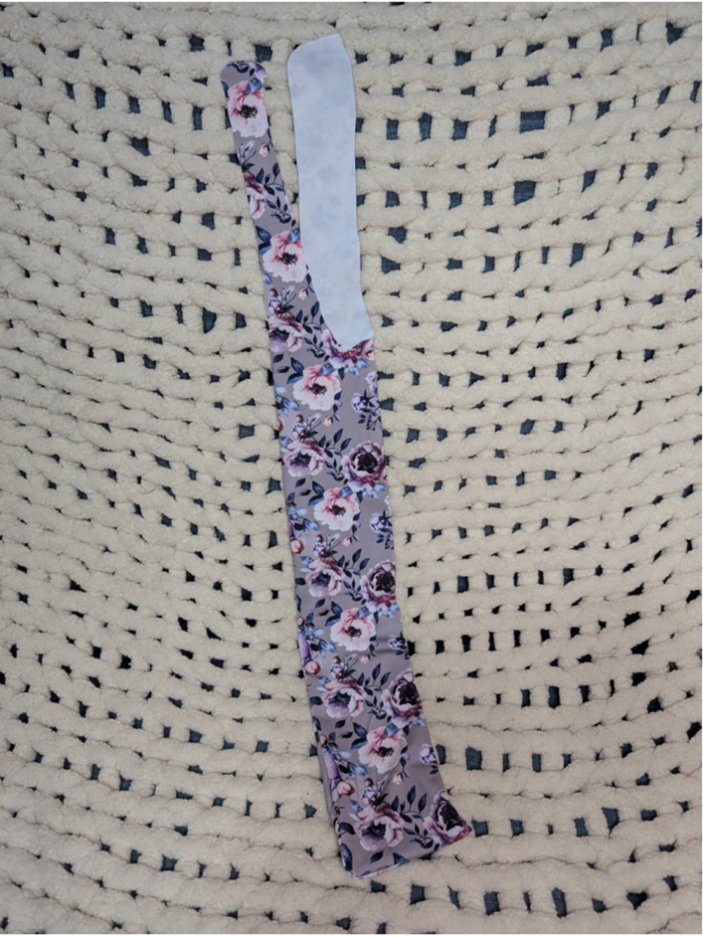 Tacktical Equine Purple Peony Horse Tail Bag Stretch Lycra Tail Wrap New